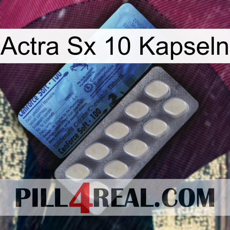 Actra Sx 10 Capsules 34